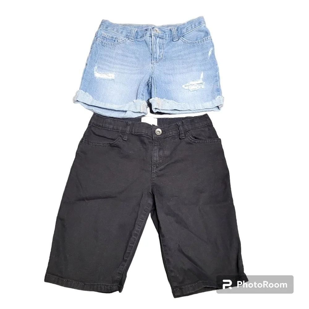 Children's Place Girls Shorts 2 Pairs Size‎ 8
